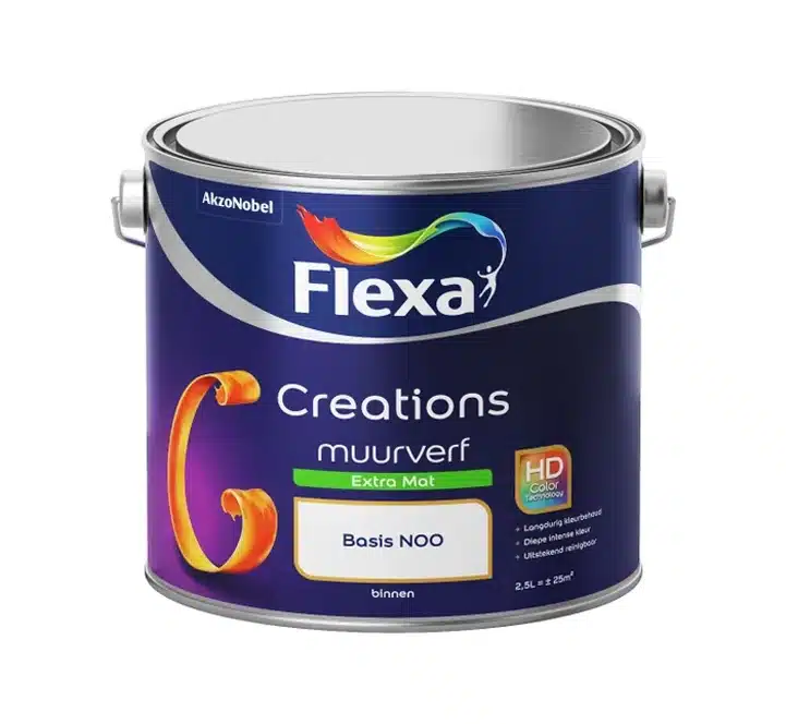 Flexa Creations Muurverf Extra Mat 2,5 liter N00