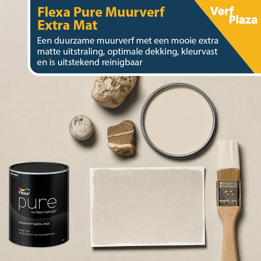 Flexa Pure Muurverf Extra mat overzicht