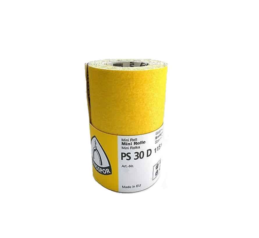 Klingspor Schuurpapier Rol Geel 115 mm x 4,5 Meter