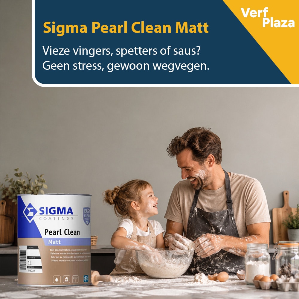Sigma Pearl Clean Matt vlekken geen stress