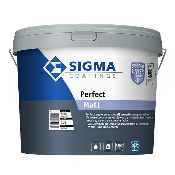 Sigma Perfect Matt 10 liter white wn