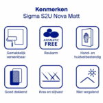 Sigma S2U Nova Mat kenmerken