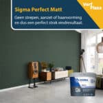 Sigma Perfect Matt perfect eindresultaat