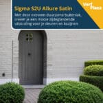 Sigma S2U Allure Satin Combi zijdeglans deur