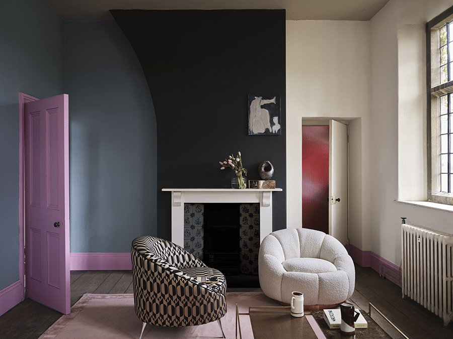 Farrow & Ball Au Lait voorbeeld