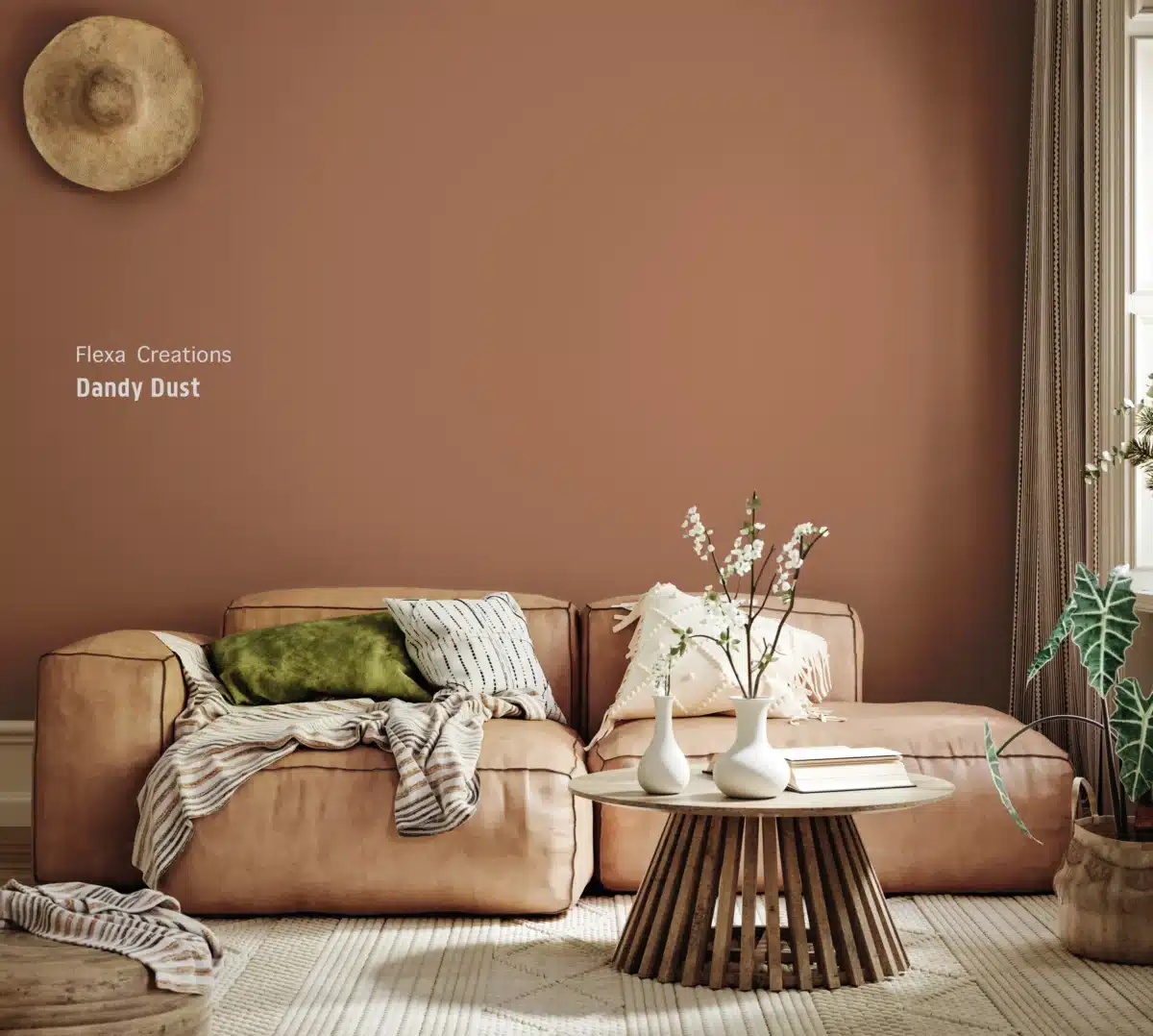 Dandy Dust bruine terracotta kleur