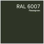 RAL 6007 Flessegroen