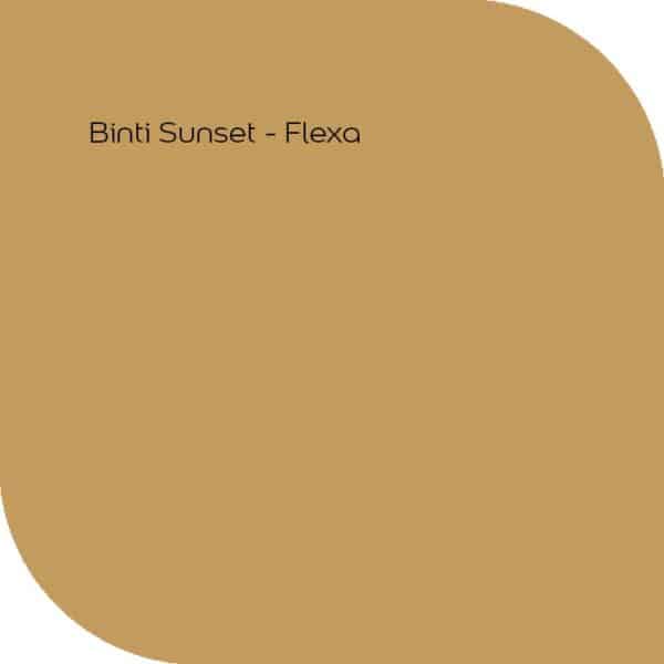 Binti Sunset kleur van Flexa
