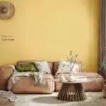 Calm honey Flexa Pure op de muur