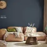 Deep cloud Flexa Pure voorbeeld op de muur