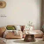 Quiet greige Flexa Pure op de muur
