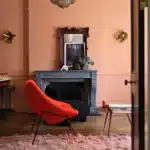 kleur Naperon voorbeeld op de muur
